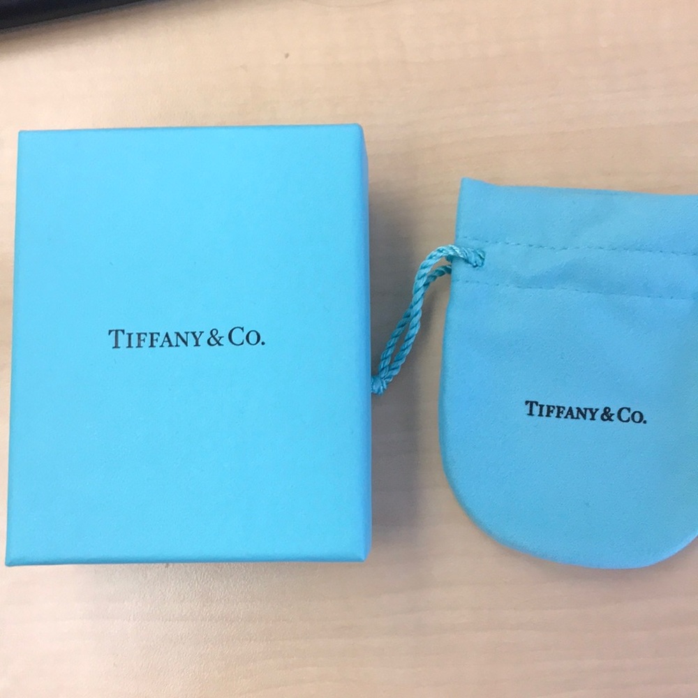 Tiffany & co. Box and pouch